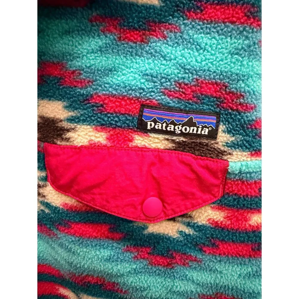 Patagonia Synchilla Snap-T Fleece Women's S 2015 Southwest Geometric Pullover